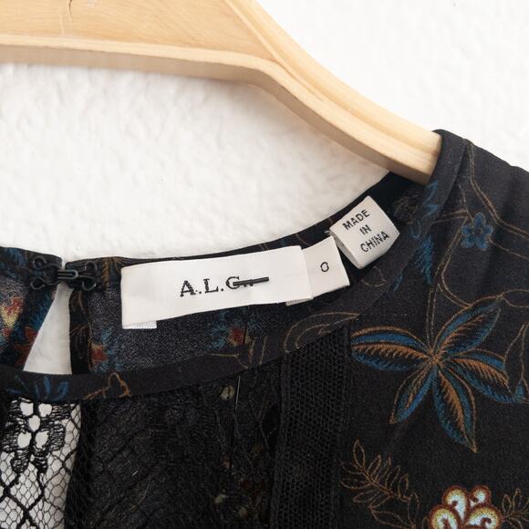 A.L.C. Noemi Floral Top Size 0 - Picture 6 of 8